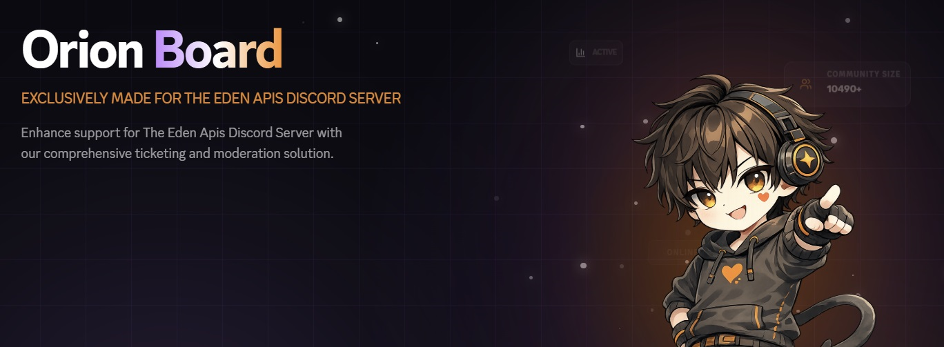 Orion Board | The Eden Apis